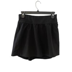 Spanx The Get Moving Skort $72 EUC M Gym Very Black